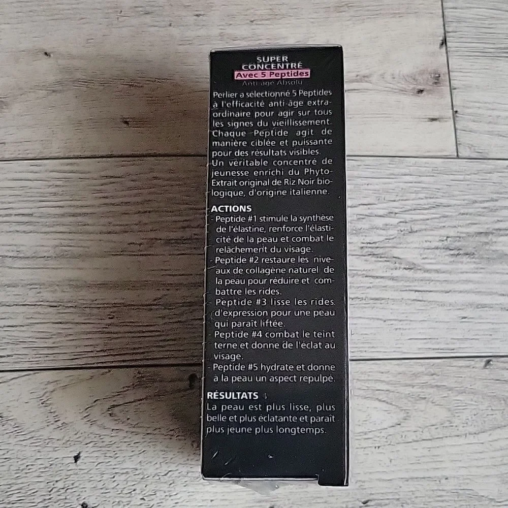 Perlier Black Rice Platinum Multi Peptide Concentrate